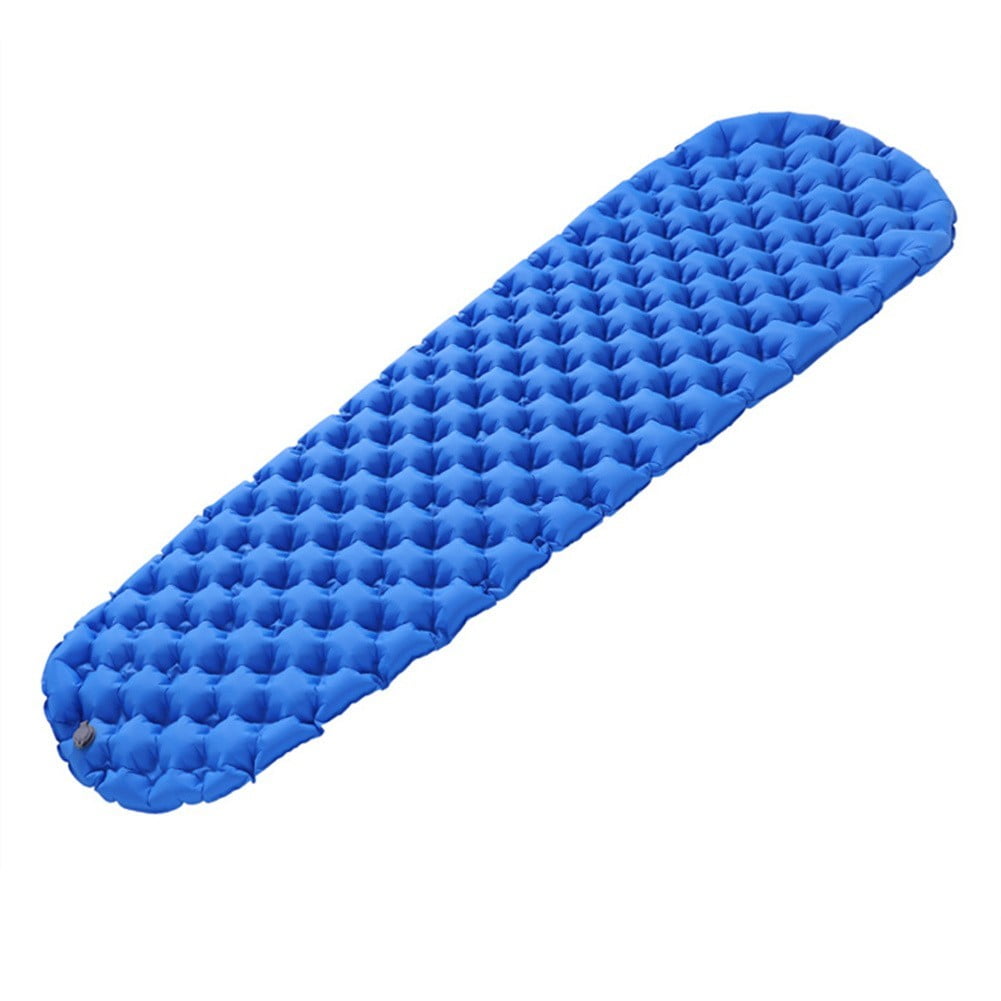 QXKE Ultralight Sleeping Pad Fast Filling Air Bag Camping Inflatable Mattress