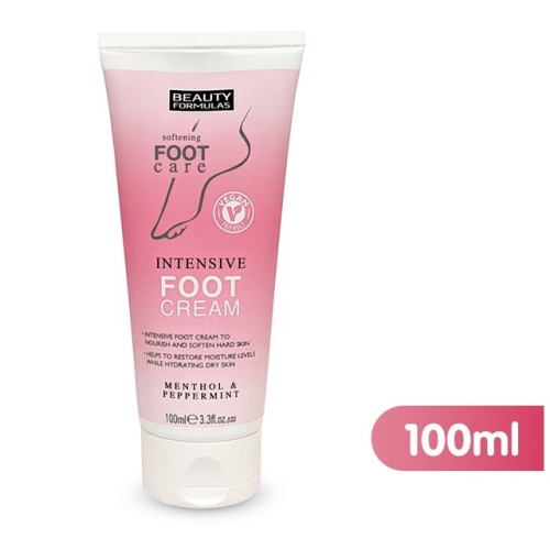 BEAUTY FORMULAS INTENSIVE FOOT CREAM 100 ML