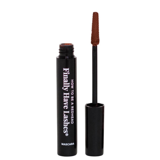 Finally Have Lashes Enhancing Mascara (Chestnut), As Seen on Shark Tank, Redhead Mascara, Cruelty-Free, Chestnut Shade
