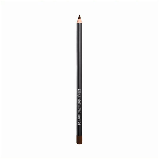 Diego dalla Palma Eye Pencil - Medium-Soft, Richly Pigmented - Smooth And Blendable Texture - Comfortable Use - Add A Final Touch To Makeup Look That Suits Every Occasion - 02 Dark Brown - 0.06 Oz