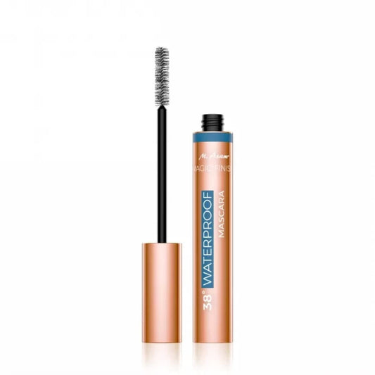 M. Asam Magic Finish 38° Waterproof Mascara – Deep Black volumizing & nourishing mascara with argan oil, eye make-up with 38° technology - easy removal with at least 38° C warm water, 0.41 Fl Oz