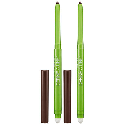 Maybelline Define-A-Line Eyeliner, Brownish Black (Pack of 2)