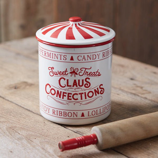 Claus Confections Container