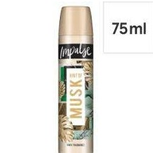 Impulse Hint Of Musk Body Spray Deodorant 75ml