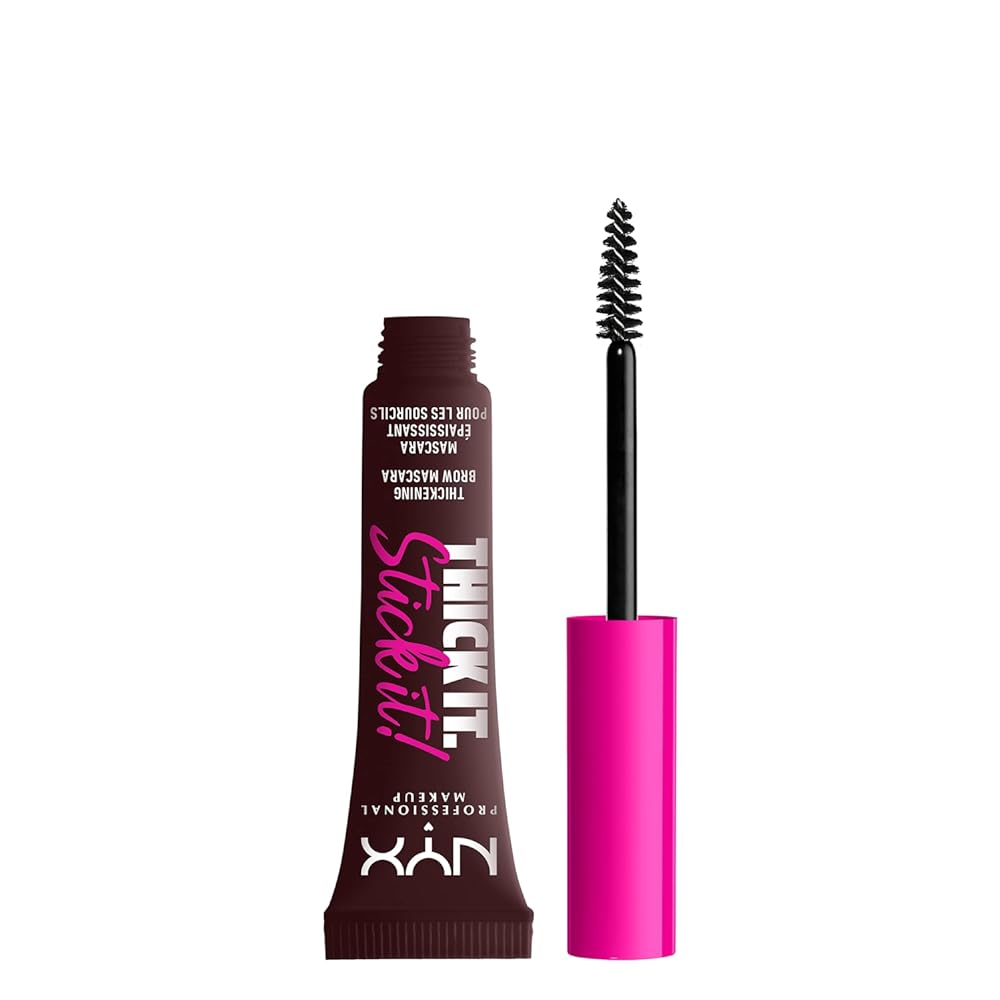 NYX PROFESSIONAL MAKEUP Thick It Stick It Thickening Brow Mascara, Eyebrow Gel - Espresso