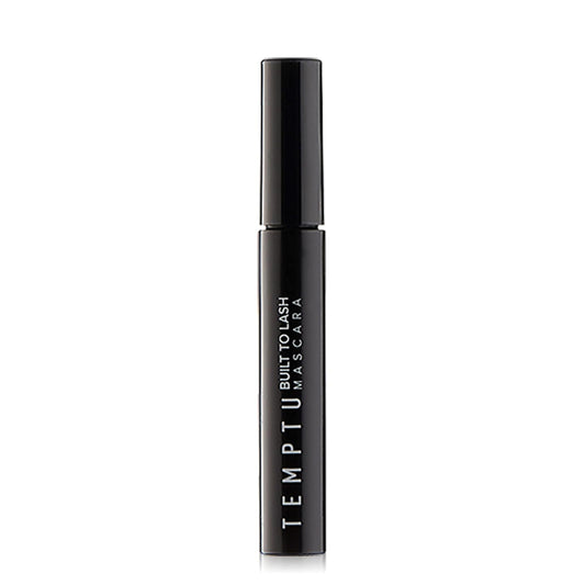 TEMPTU Built to Lash Mascara, Black, 0.35 Fl. Oz - Water and Smudge-Resistant, Paraben-Free - Long-Lasting Volume Mascara with Argan Oil, Avocado Oil, Olive Oil, Aloe Leaf - Premium Beauty Products