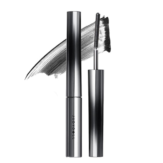 judy doll mascara 3D Curling Eyelash Iron Mascara, Mascara Iron Mascara Waterproof Extra Long Lash Eyelashes, No Flaking, No Clumping (Slightly Curved Black)