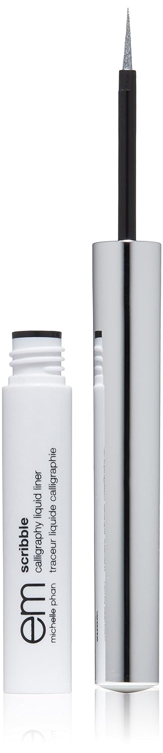 Scribble Calligraphy Liquid Liner, Silver Lining
