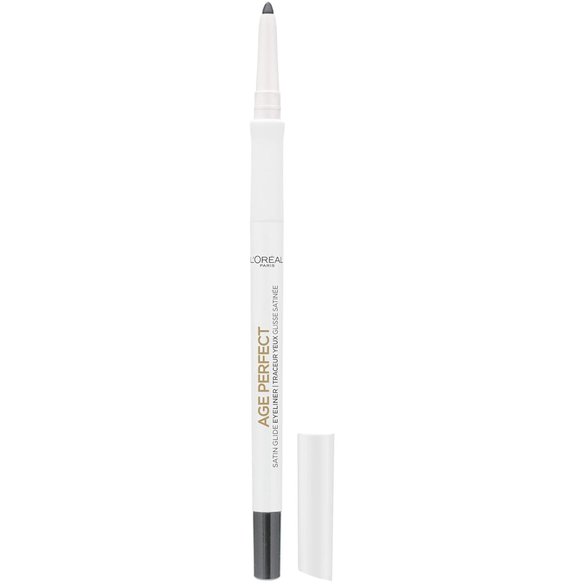 LÕOrŽal Paris Age Perfect Satin Glide Eyeliner with Mineral Pigments, Charcoal