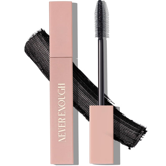 Multiplying Volume Mascara Never Enough - Black Mascara with Silky-Smooth Formula - Versatile Effect - Tons of Layers, Zero Clumps
