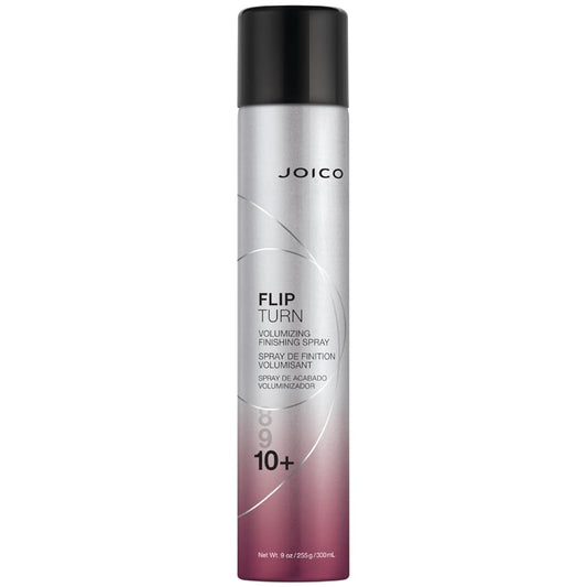 Joico Flip Turn Volumizing Finishing Spray | For Most Hair Types | Humidity Protection | Hold Level 10+ | Protect Against Pollution & Harmful UV | Paraben & Sulfate Free | 72 Hour Hold
