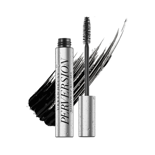 Urban Decay Perversion Volumizing Mascara, Black Lengthening Mascara, Buildable Lash Volume & Length, Longwear, Non-waterproof, Clump-free Lash Lift, Cruelty-free, Paraben-free, Intense Black
