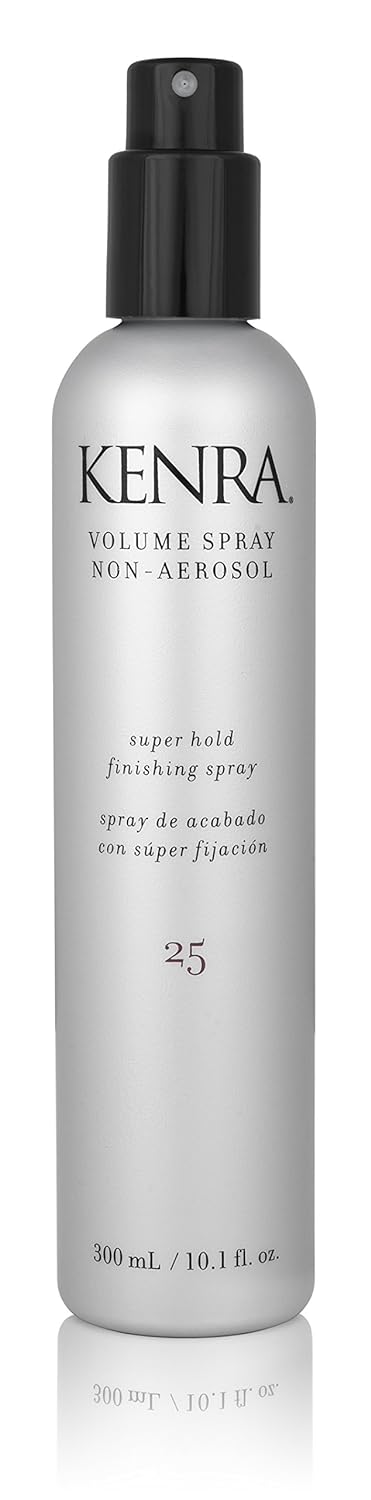 Kenra Volume Spray Non Aerosol 25 | Super Hold Finishing Spray | High Humidity Resistance | Flake-Free and Fast-Drying | All Hair Types