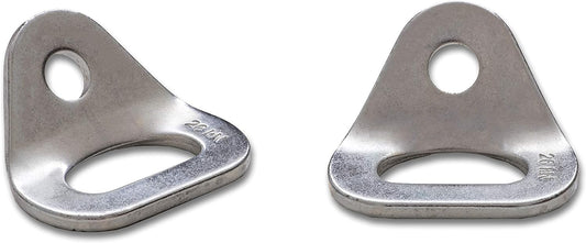 26kN Climbing Wall Bolt Hanger/Anchor/Tiedown for 3/8" Screw/Bolt Ideal for Rock Climbing and Home Gyms, Hammocks, Trailer Tie-Downs. Robust, Load-Bearing Steel Tie-Off