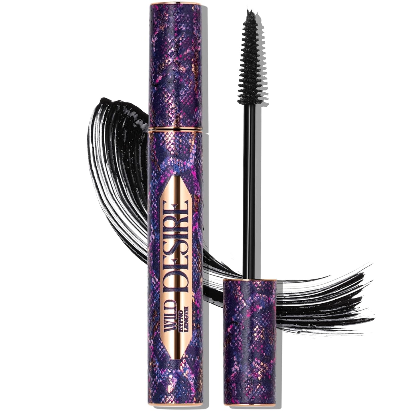 Hypno Length Mascara Wild Desire - Lengthening Mascara Black - Cone-Shaped Brush for Smooth Application
