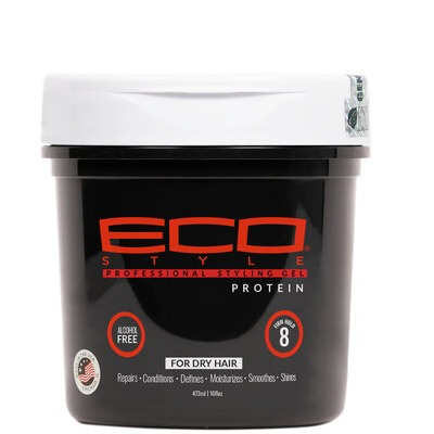 ECO PROTEIN GEL BLACK 8 OZ