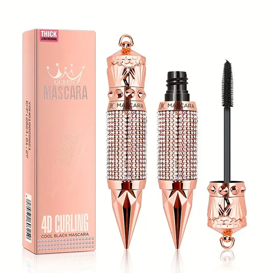 Queen Scepter Mascara Waterproof Lengthening Natural Thick Curling Smudge Proof Mascara