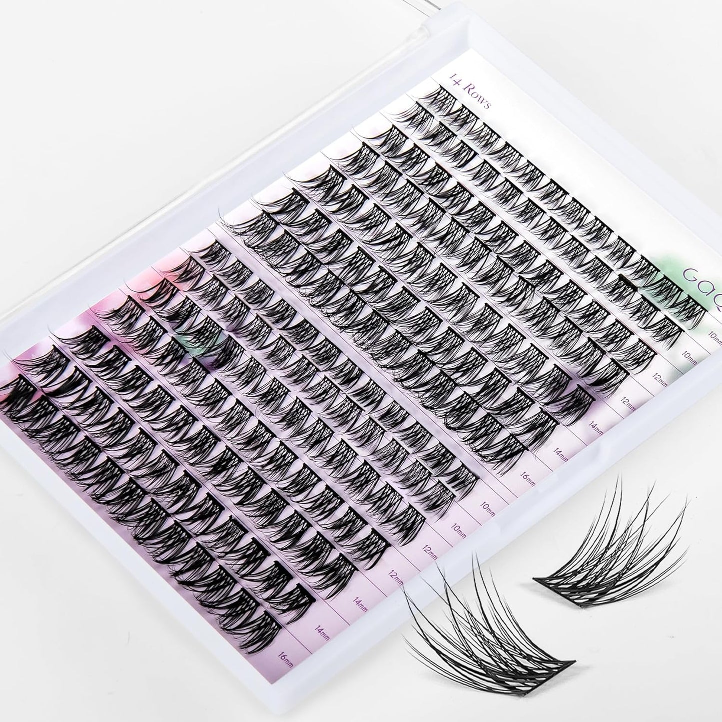 GAQQIÊLashÊClusters,ÊGQ03ÊFalseÊEyelashesÊDIYÊLashÊExtensionsÊCÊCurlÊ168PCSÊClusterÊLashesÊ10-16MM,ÊÊWispyÊandÊNaturalÊLash WispsÊ(GQ03,10-16mm,CÊCurl)