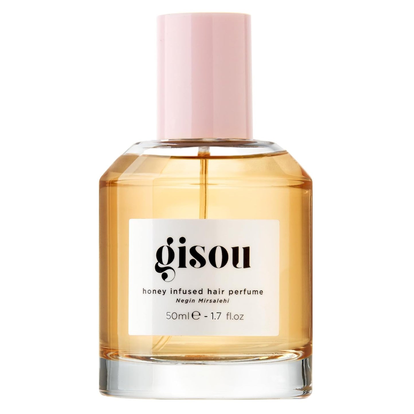 Gisou Honey Infused Hair Perfume Pocket Size, A Travel-Friendly Fragrance with Sweet Notes of Honey Blended into Spring Florals (1.7 fl oz)