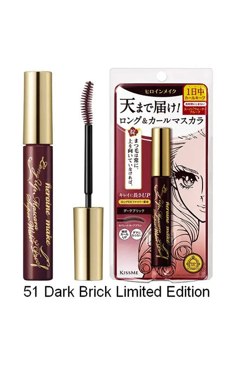 HEROINE MAKE LONG UP MASCARA SUPER WF - 51 DARK BRICK (LIMITED COLOR)