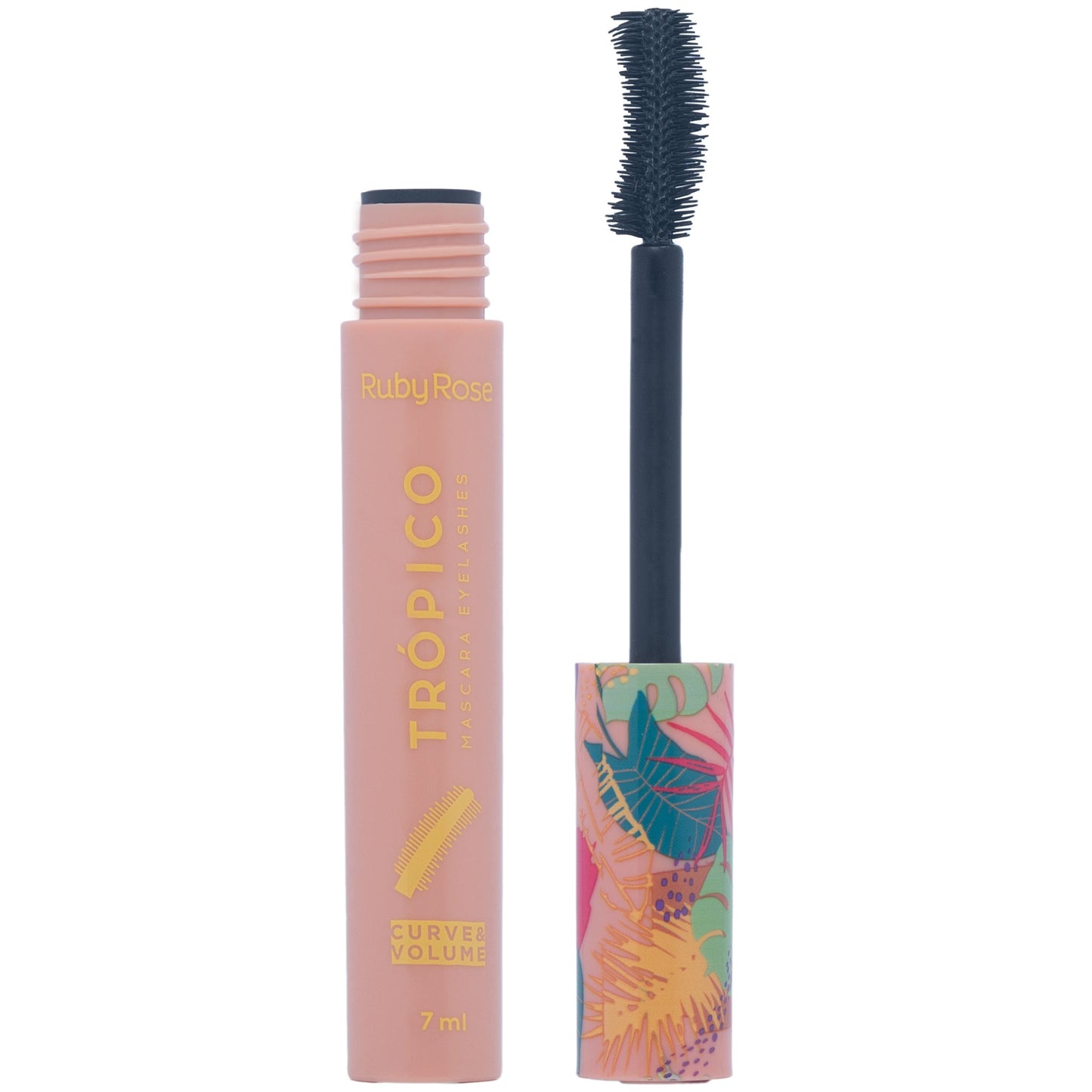 Máscara de Pestañas Tropico Curva y Volumen Ruby Rose - Venta al por Mayor 36 Unidades (HB-8309-2)