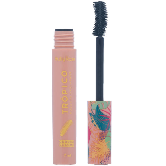 Máscara de Pestañas Tropico Curva y Volumen Ruby Rose - Venta al por Mayor 36 Unidades (HB-8309-2)