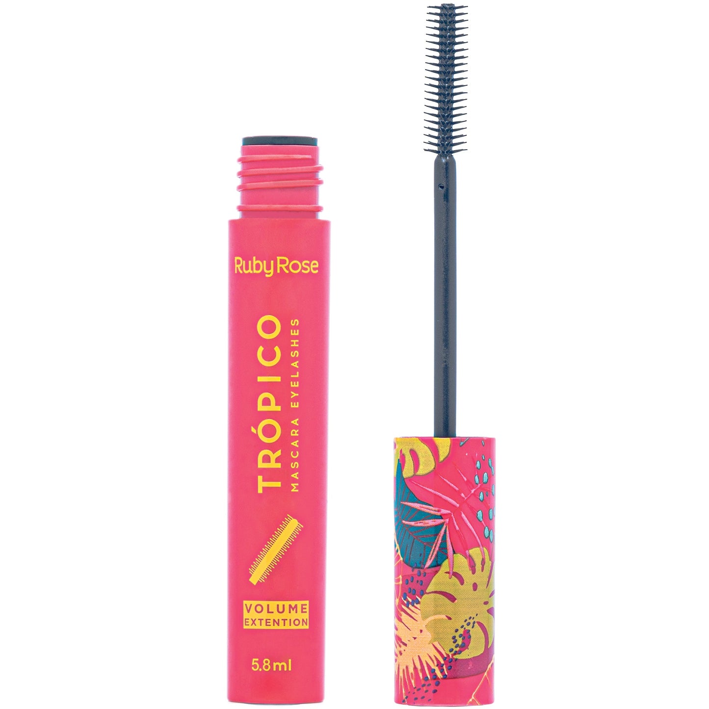 Máscara de Pestañas Tropico Extensión de Volumen Ruby Rose - Venta al por Mayor 36 Unidades (HB-8309-3)