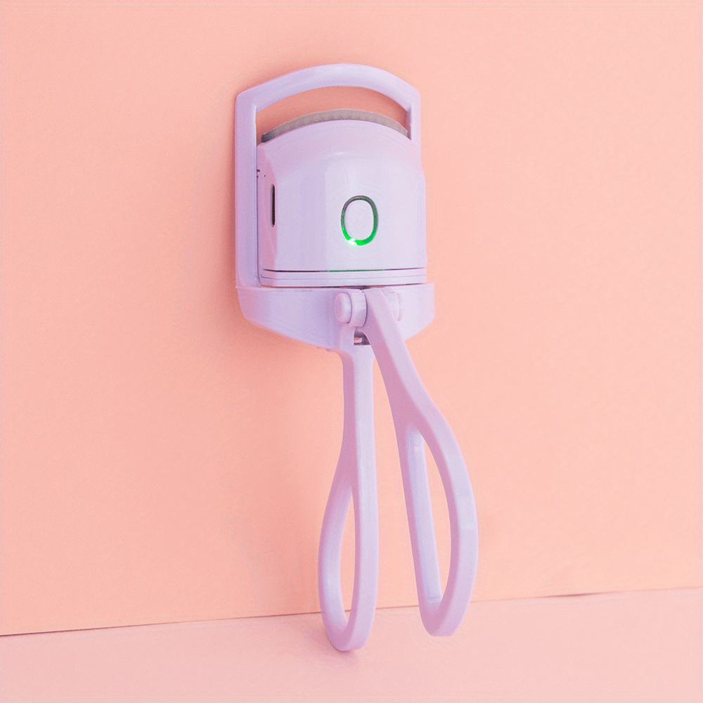 Heated Eyelash Curler, Rechargeable Electric Eyelash Curler, Long-Lasting Heated Lash Curler With Quick Pre-Heat, Handheld Heated Eyelash Clip For Make Up