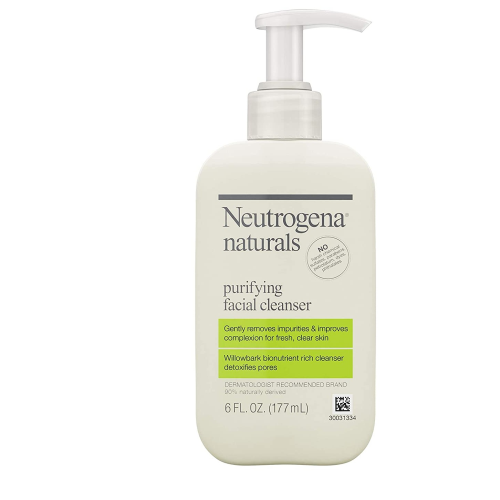 NEUTROGENA NATURAL PURIFYING FACIAL CLEANSER 6OZ