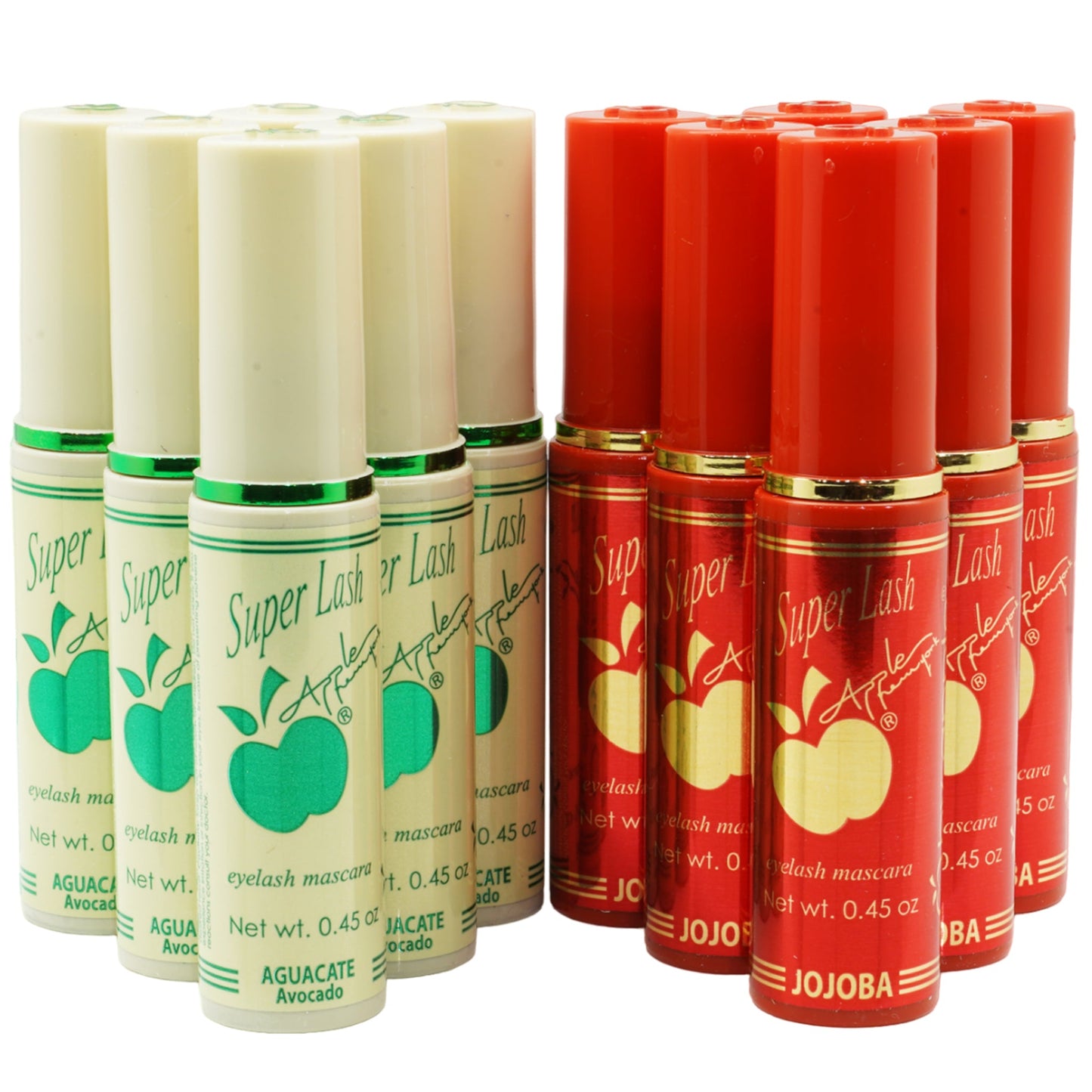 Máscara de Pestañas Surtidas By Apple - Venta al por mayor 12 Unidades (BAEM)