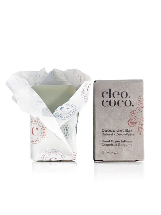 ZERO-WASTE DEODORANT BAR Great Expectations Grapefruit Bergamot