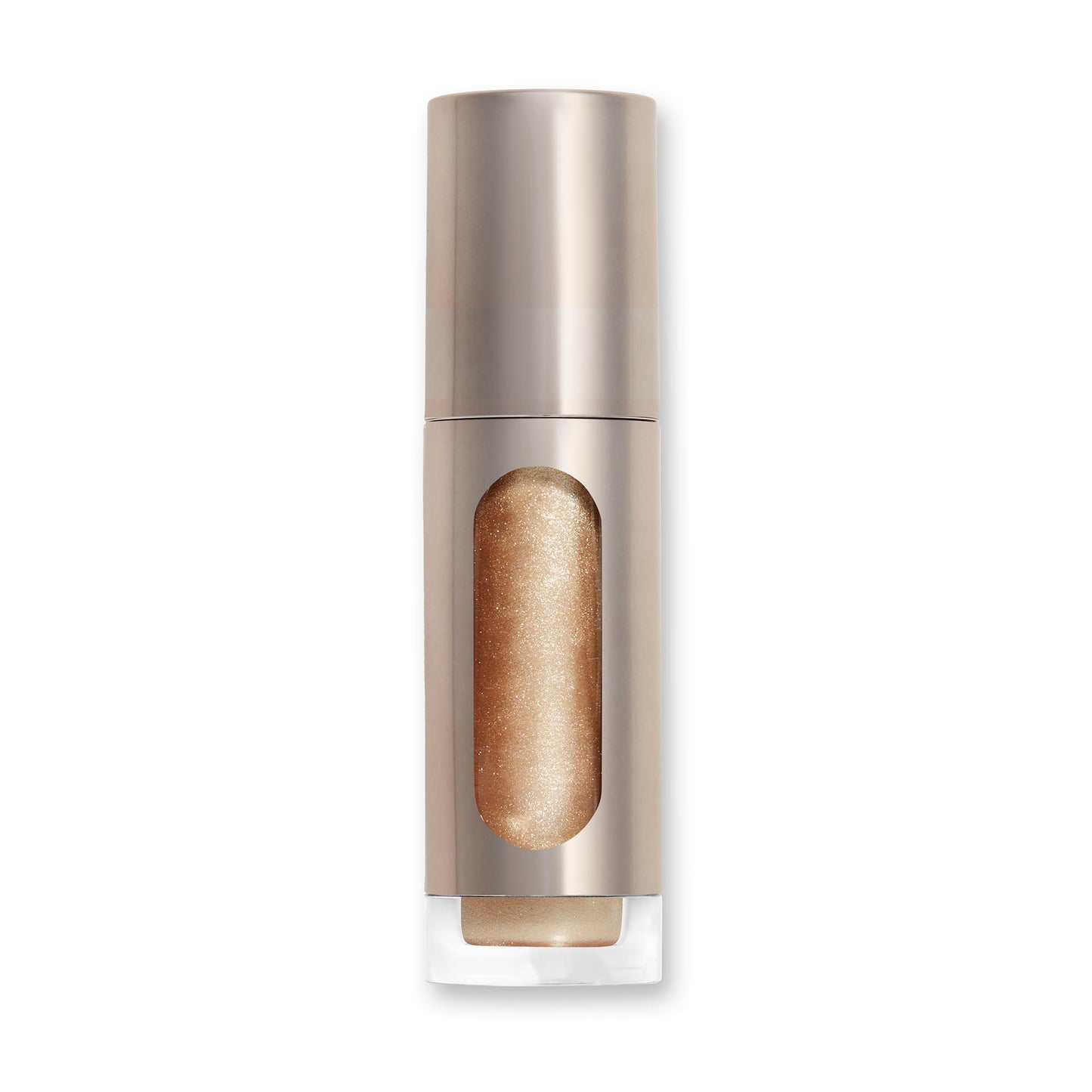 A buildable liquid highlighter which provides a long-lasting all-over glow with no glitter for a sheer skin like finish.