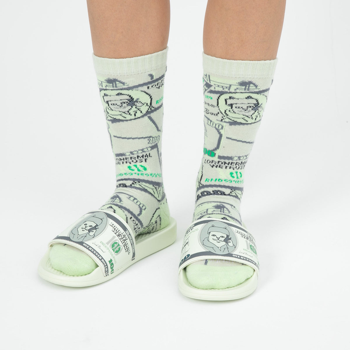 Moneybag Slides (Olive)