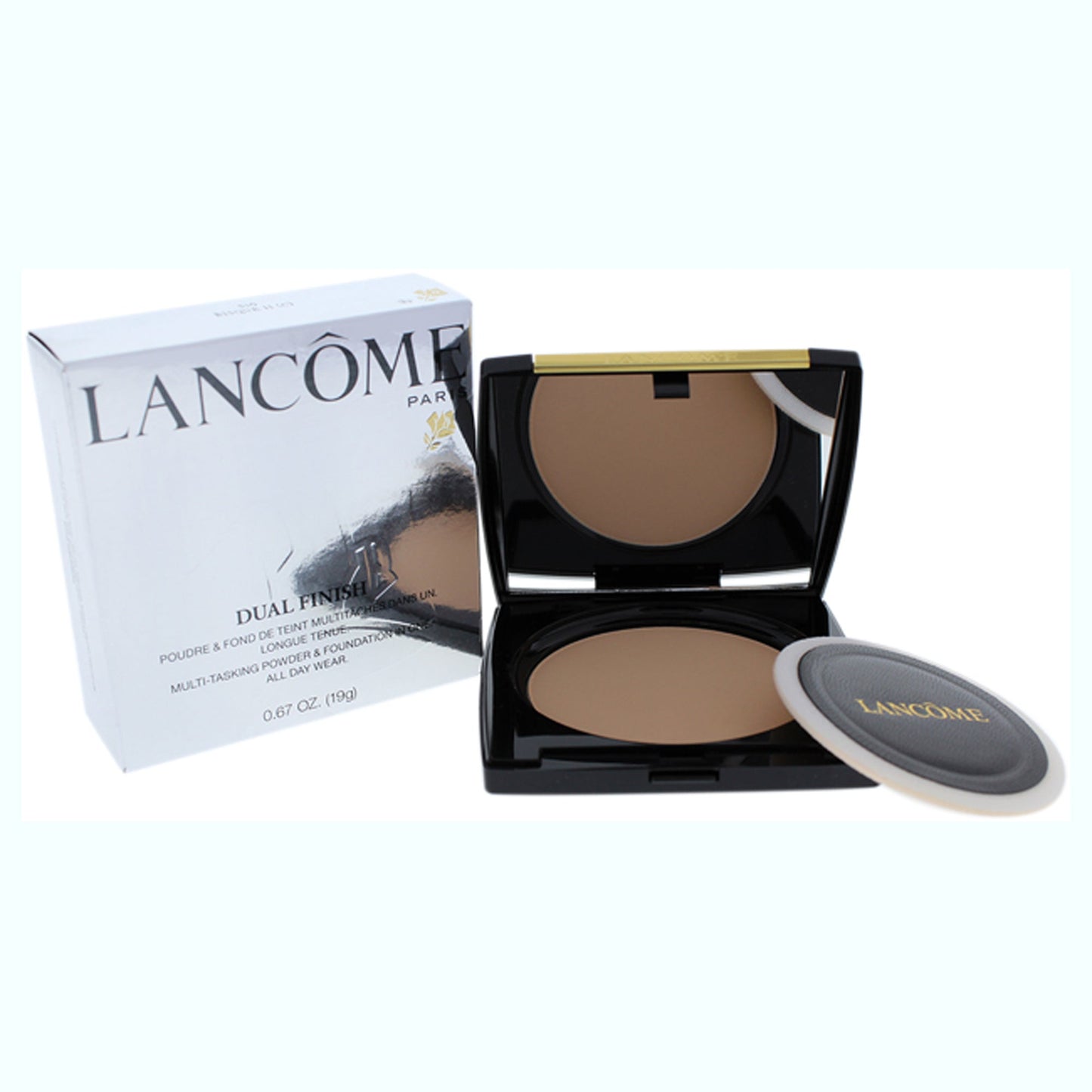 Dual Finish Versatile Powder Makeup - # Matte Bisque II (Made in USA) by Lancome for Women - 19 g Powder