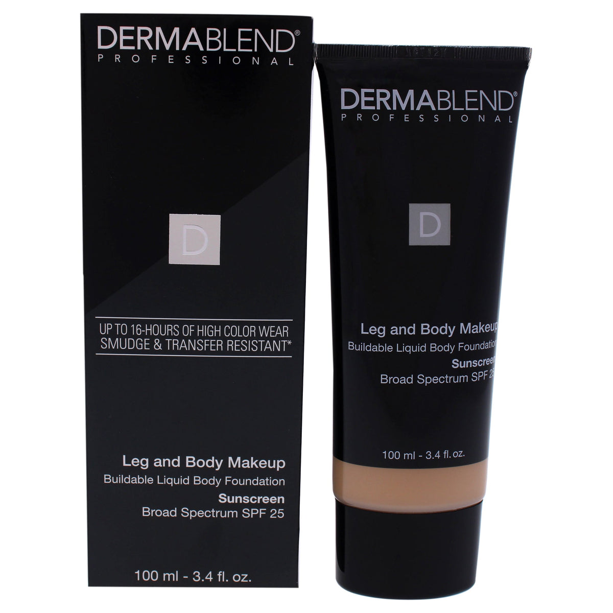 Leg and Body Makeup - 20N Light Natural by Dermablend for Women - 3.4 oz Makeup