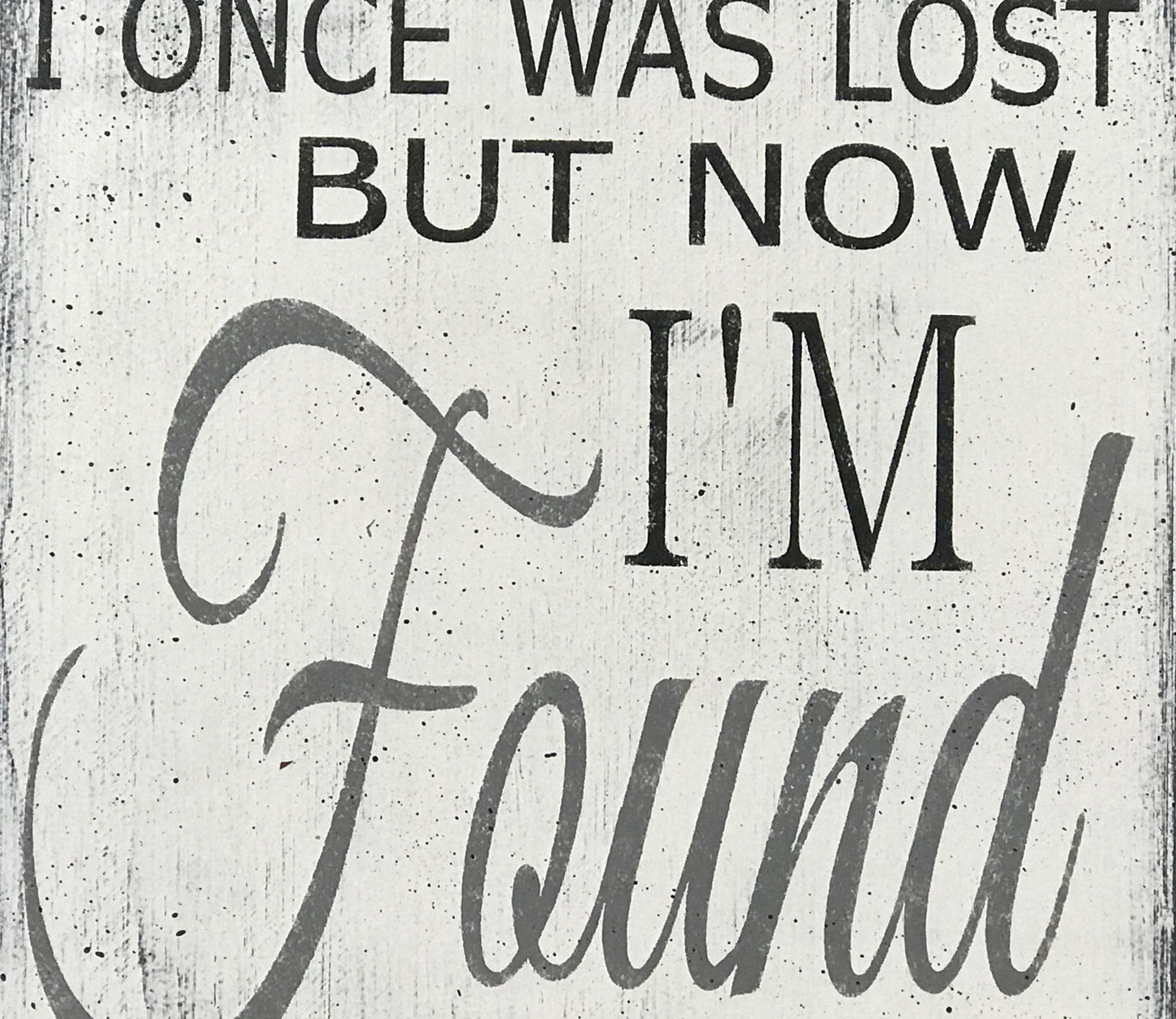 Amazing Grace Wood Sign Set