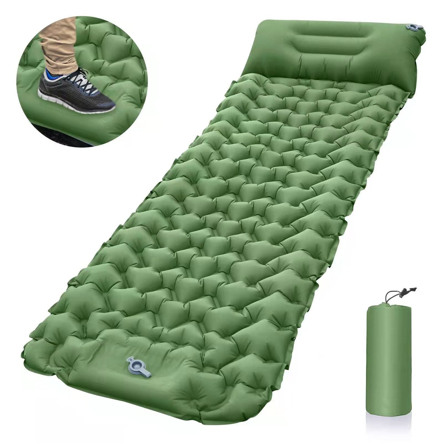 Nebublu Inflatable mattress,Mat Air Pillow Air Pillow Portable Air Waterproof Pad Pillow Portable Air LAOSHE Inflatable Wemay