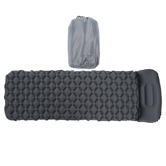 Outdoor Sleeping Mattress TPU Damp Proof Portable with Pillow Camping Sleeping Mat for Backpacking QINAN