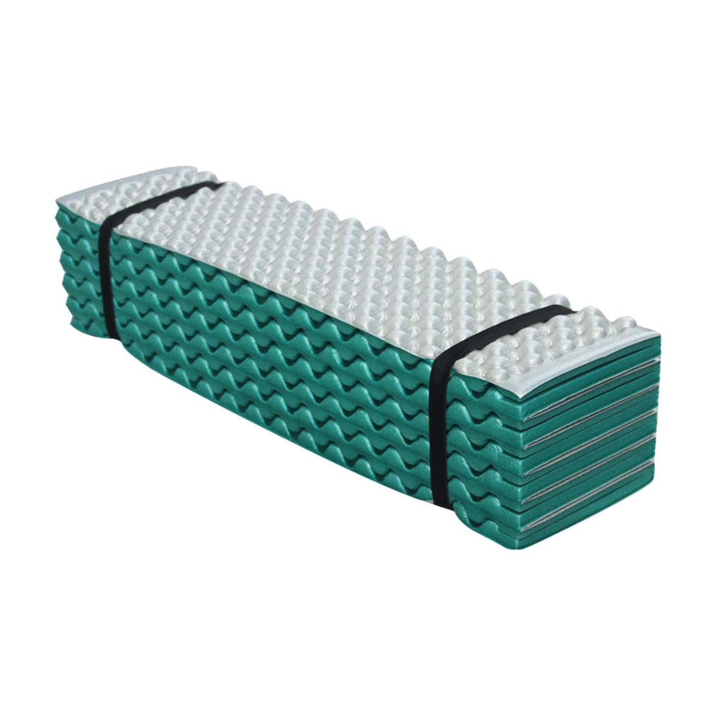 Portable Foam Camping Mat Non- Beach Sleeping Pilates Pad Mattress Exercise Blanket, 190x61cm , , 190x61x2cm Dark Green