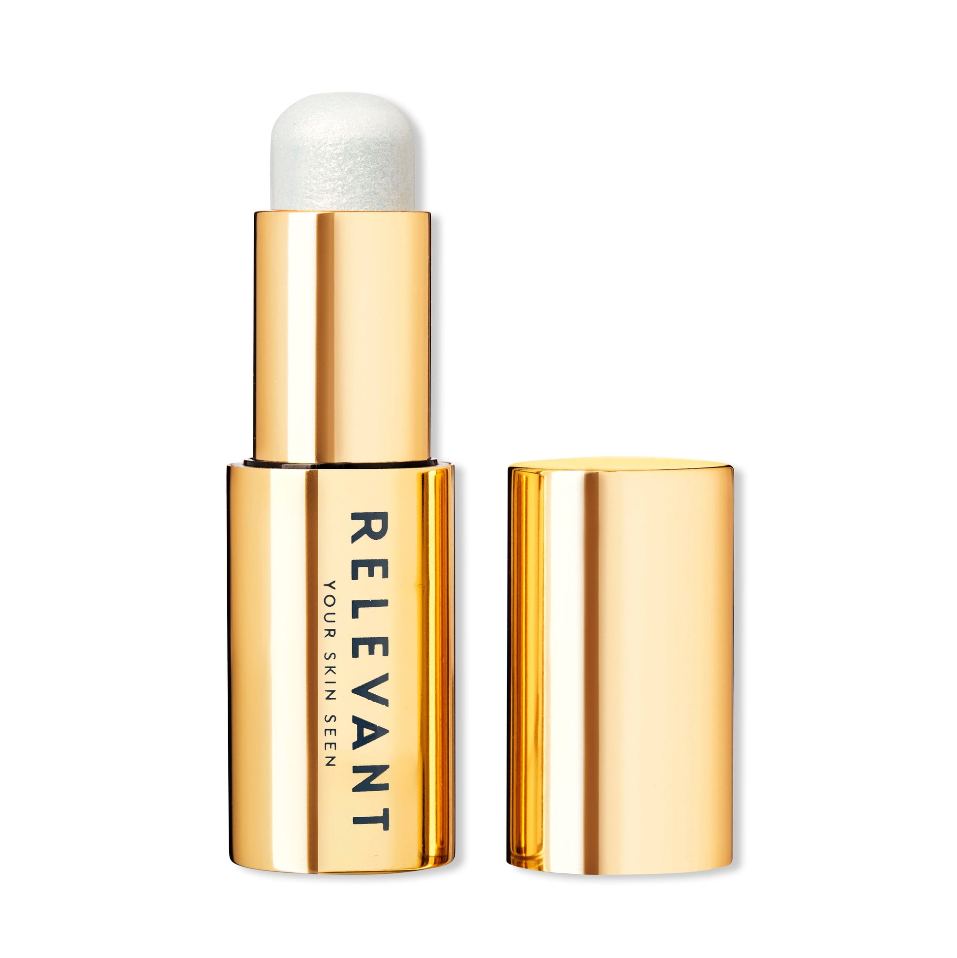 Highlight cheeks, neckline, eyelids, lips for a magical reflective sparkle.