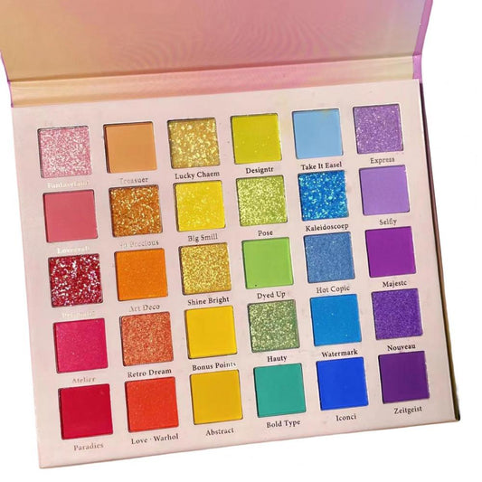 30-color Rainbow Eye Shadow Palette