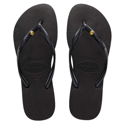 Havaianas Slim Coloured Crystal Thong
