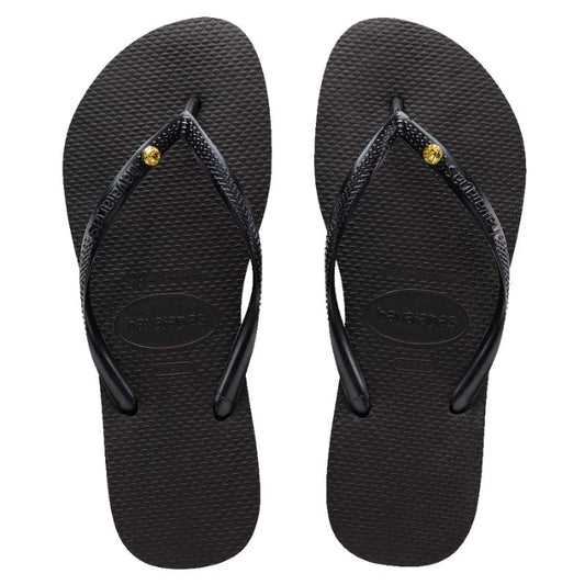 Havaianas Slim Coloured Crystal Thong