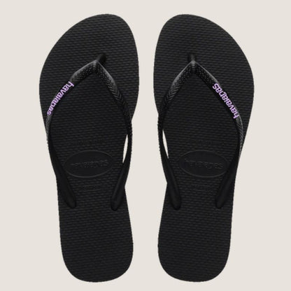 Havaianas Kids Slim Rubber Logo Thong