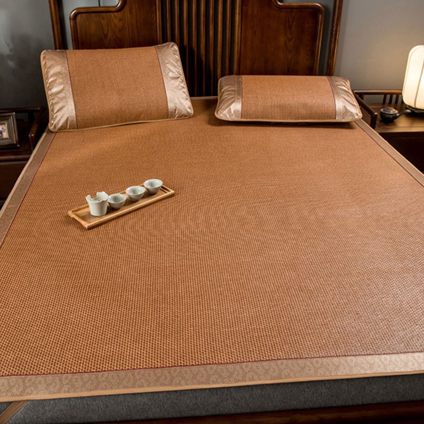 Shldybc Summer Sleeping Mat, Foldable Rattan Summer Sleeping Mat, Cool Mat for Cooler Bed In Home School Dormitories. (1.5X2m), Cool Mattress on Clearance