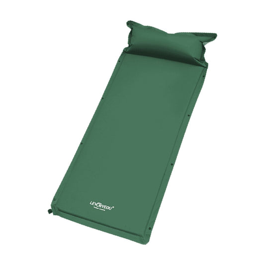 SunniMix Inflating Mattress Inflatable Sleeping Mat Outdoor for Picnic Indoor Balcony Green