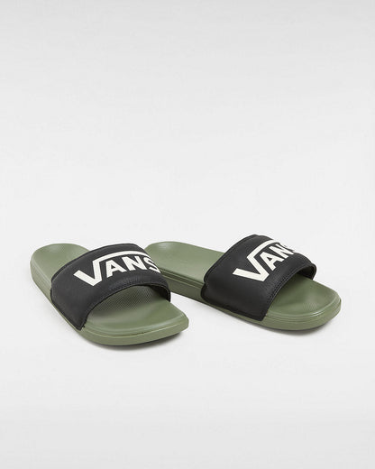 VANS Unisex La Costa Slide - Black / Olivine