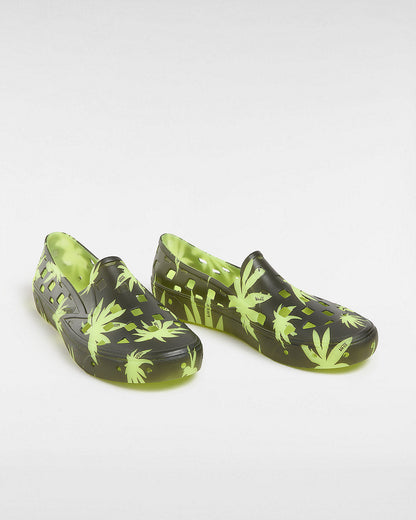 VANS Unisex TRK Slip On Slide - Palm Black