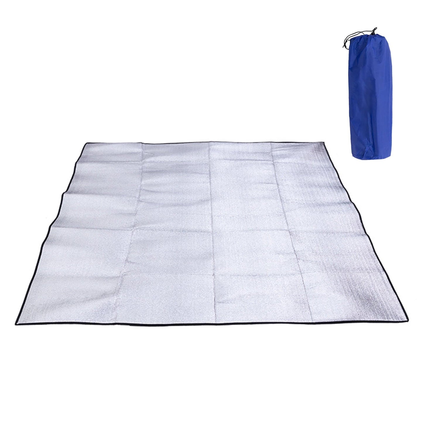 Yabuy Ultralight Waterproof Camping Mat Picnic Blanket Beach Mattress Sleeping Pad Aluminum Foil EVA Foam Mat Tent Sleeping Mattress