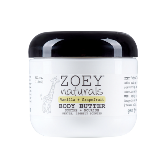 Zoey Naturals Vanilla Grapefruit Body Butter